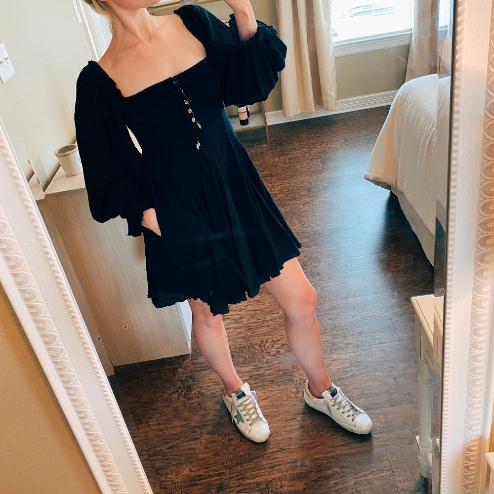 Black Swing Dress